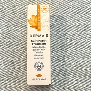 Derma E Sulfur Spot Treatment - White and Orange NEW IN BOX SKINCARE